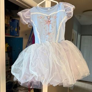 Blue Sparkle Princess Tutu Costume for Kids